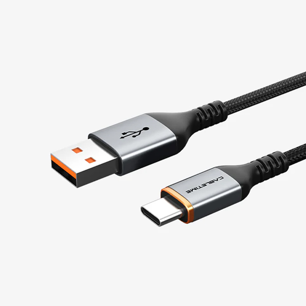 Cáp sạc siêu nhanh Alumium USB-A 2.0 to USB-C 5A, dài: 1m CA50H